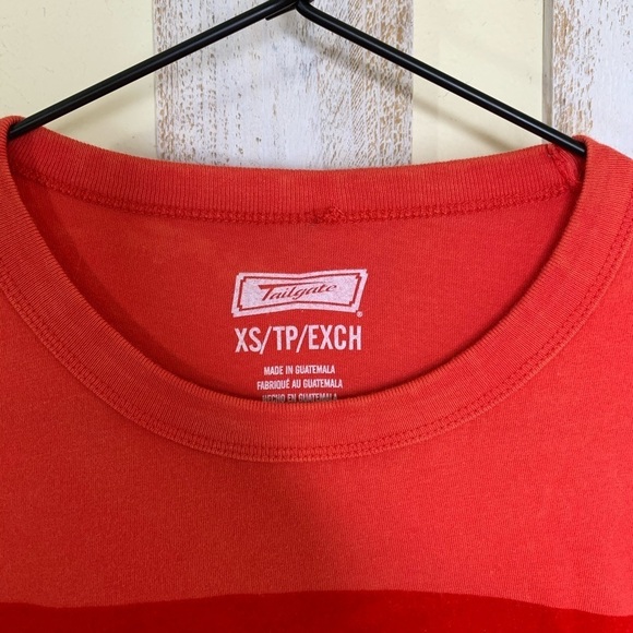 4/$30 AE Tailgate Coca-Cola Red Textured Shirt - Picture 2 of 8